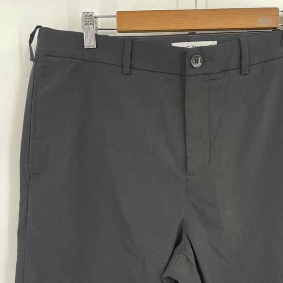 Hill City Men's High Rise Classic Fit Career Black Slacks Size 34/30 - Picture 2 of 7